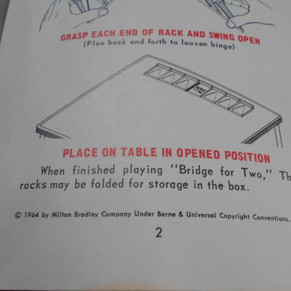 Vintage 1964 Goren's Bridge for Two Milton Bradley #4401 Complete - Picture 7 of 11